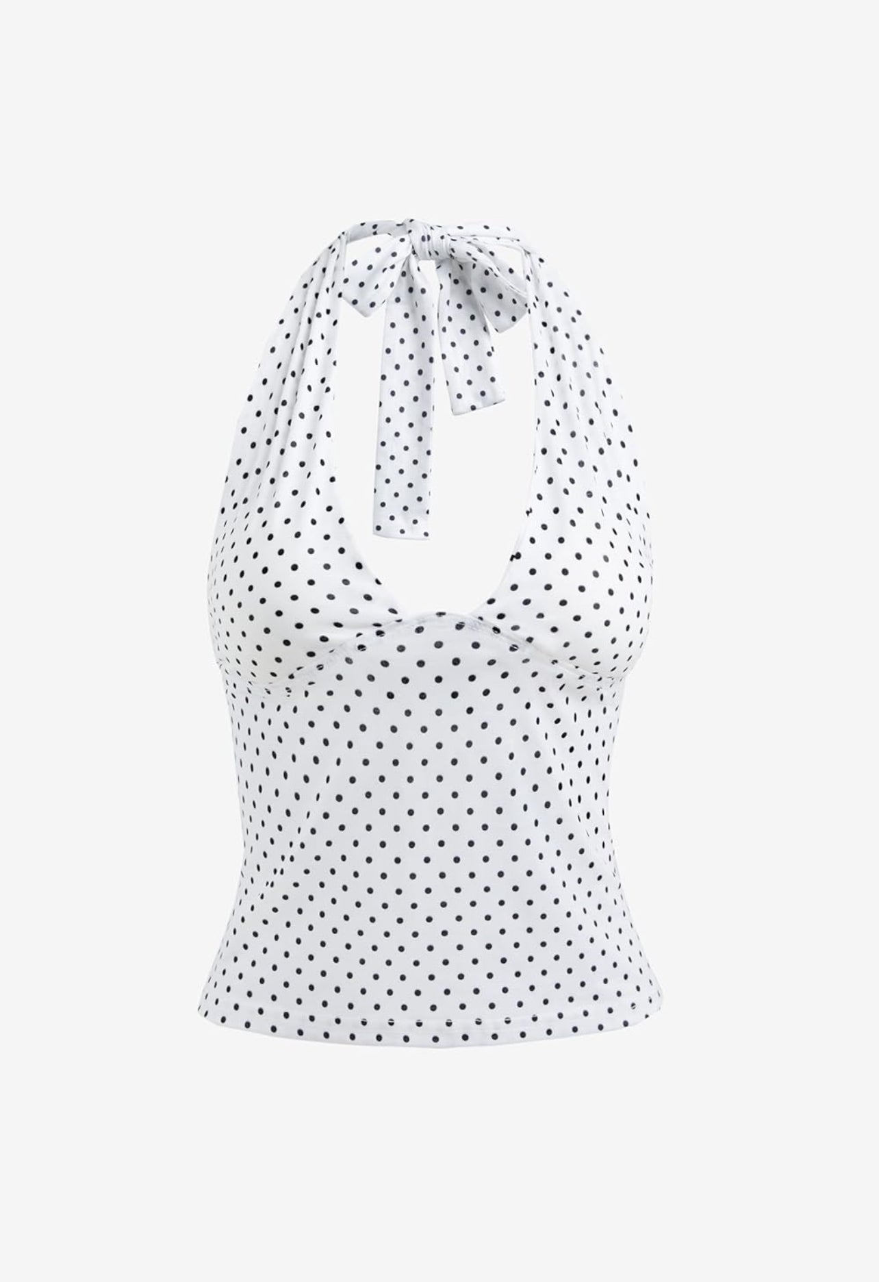 Halter V-Neck Top