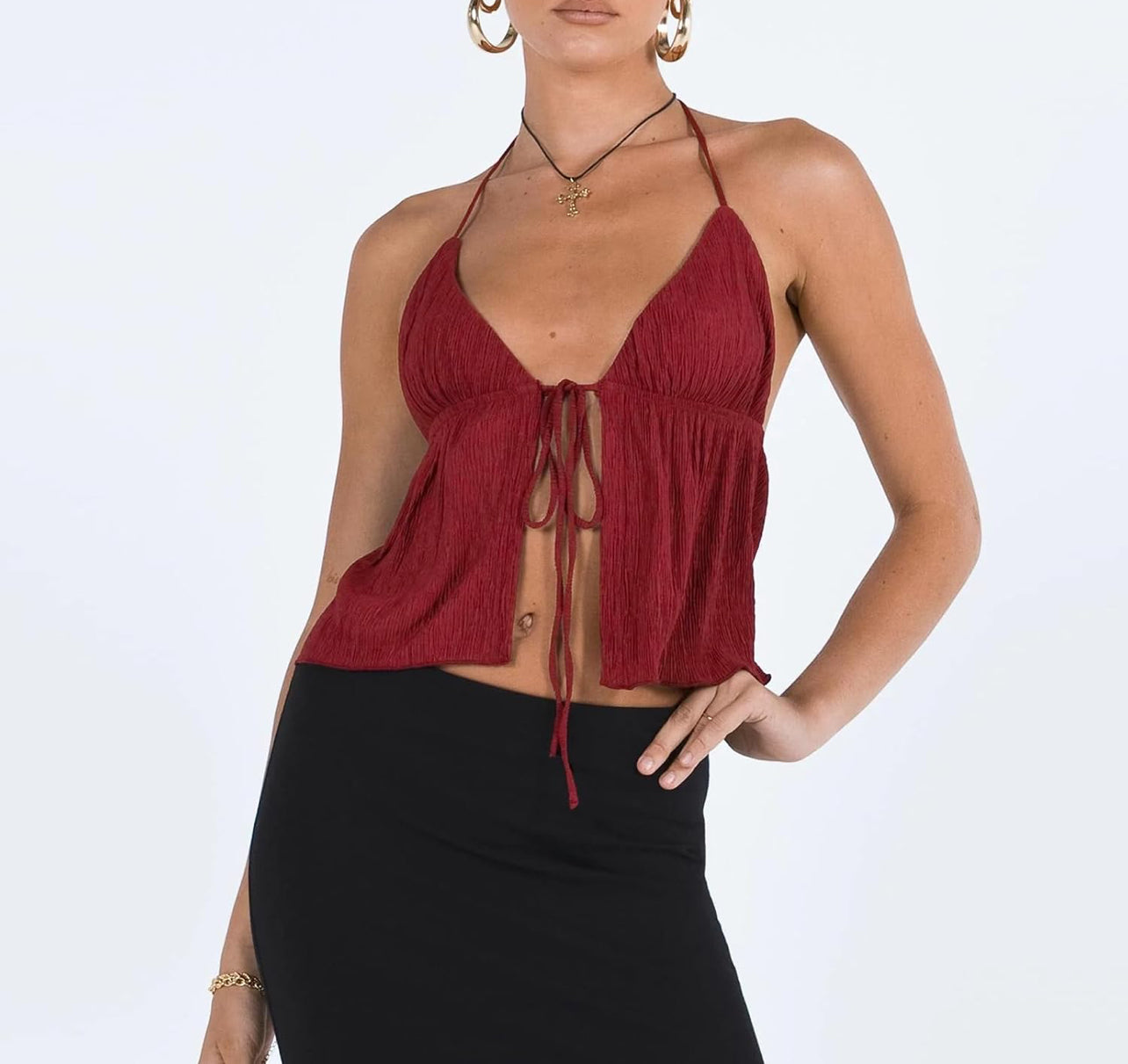 Tie Front Tank
