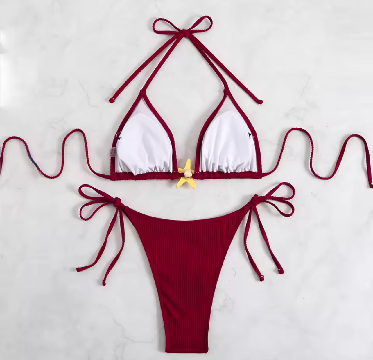 Sweet Starfish Charm Bikini