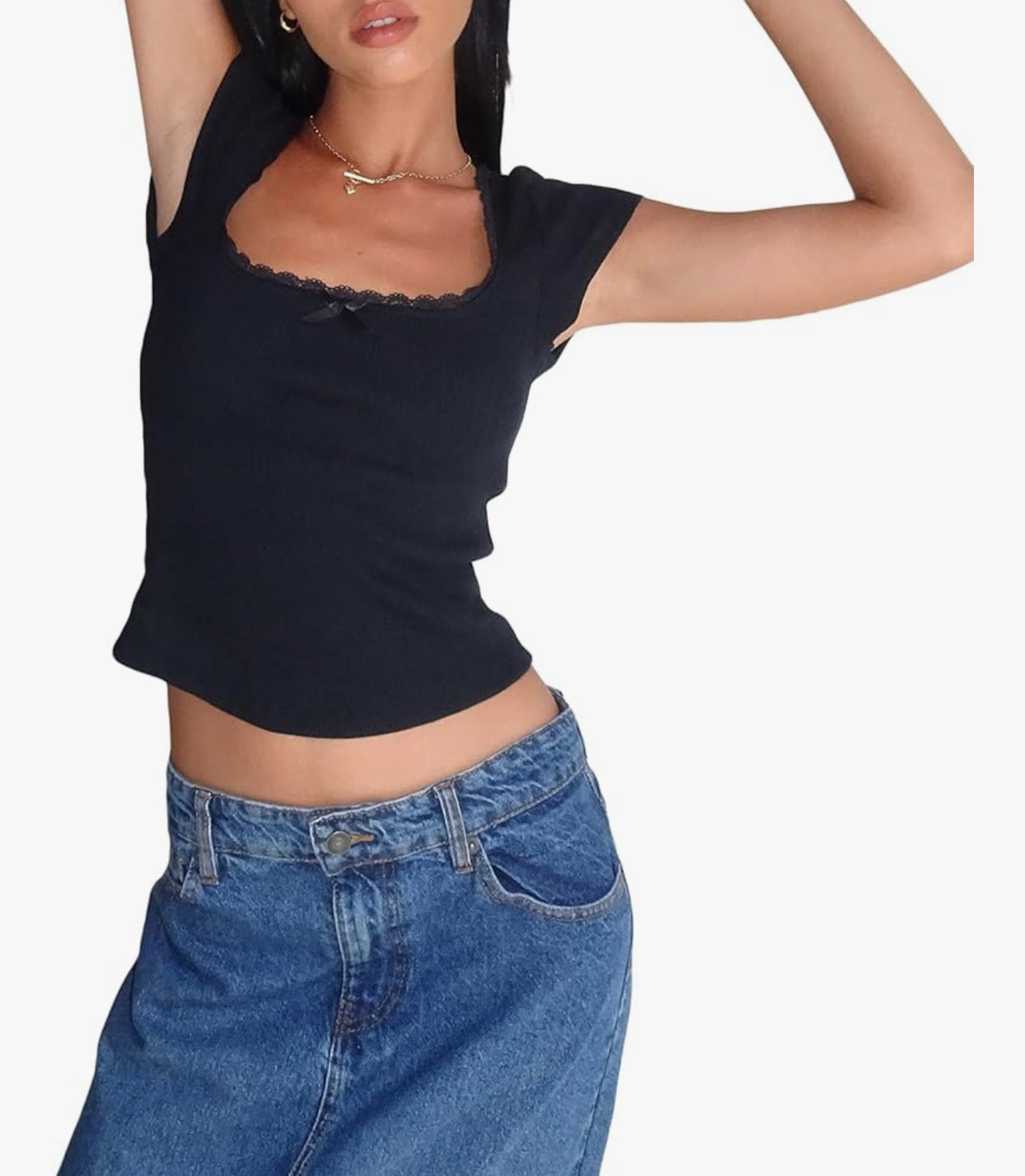 Babydoll Bow Top