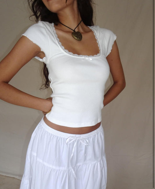Babydoll Bow Top