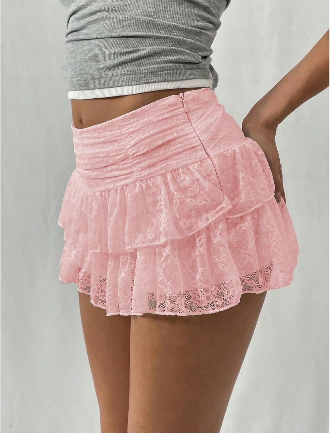 Ruffle Mini Skirt