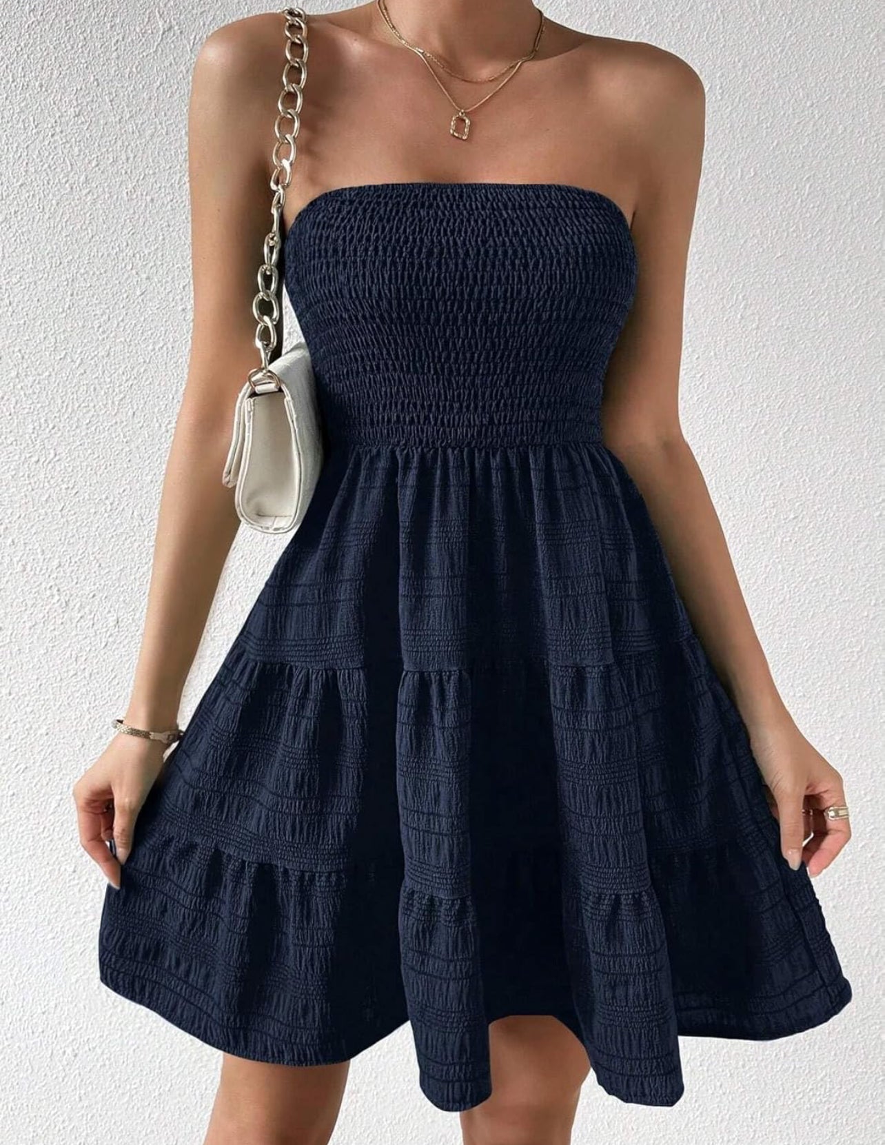 Strapless Mini Dress