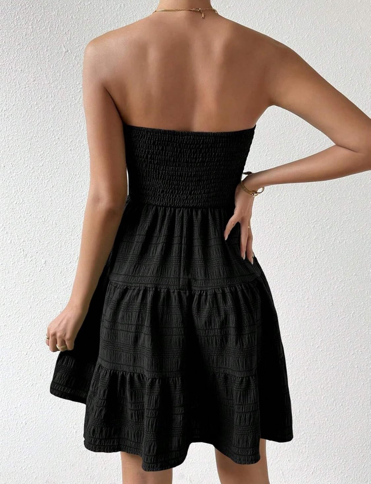 Strapless Mini Dress