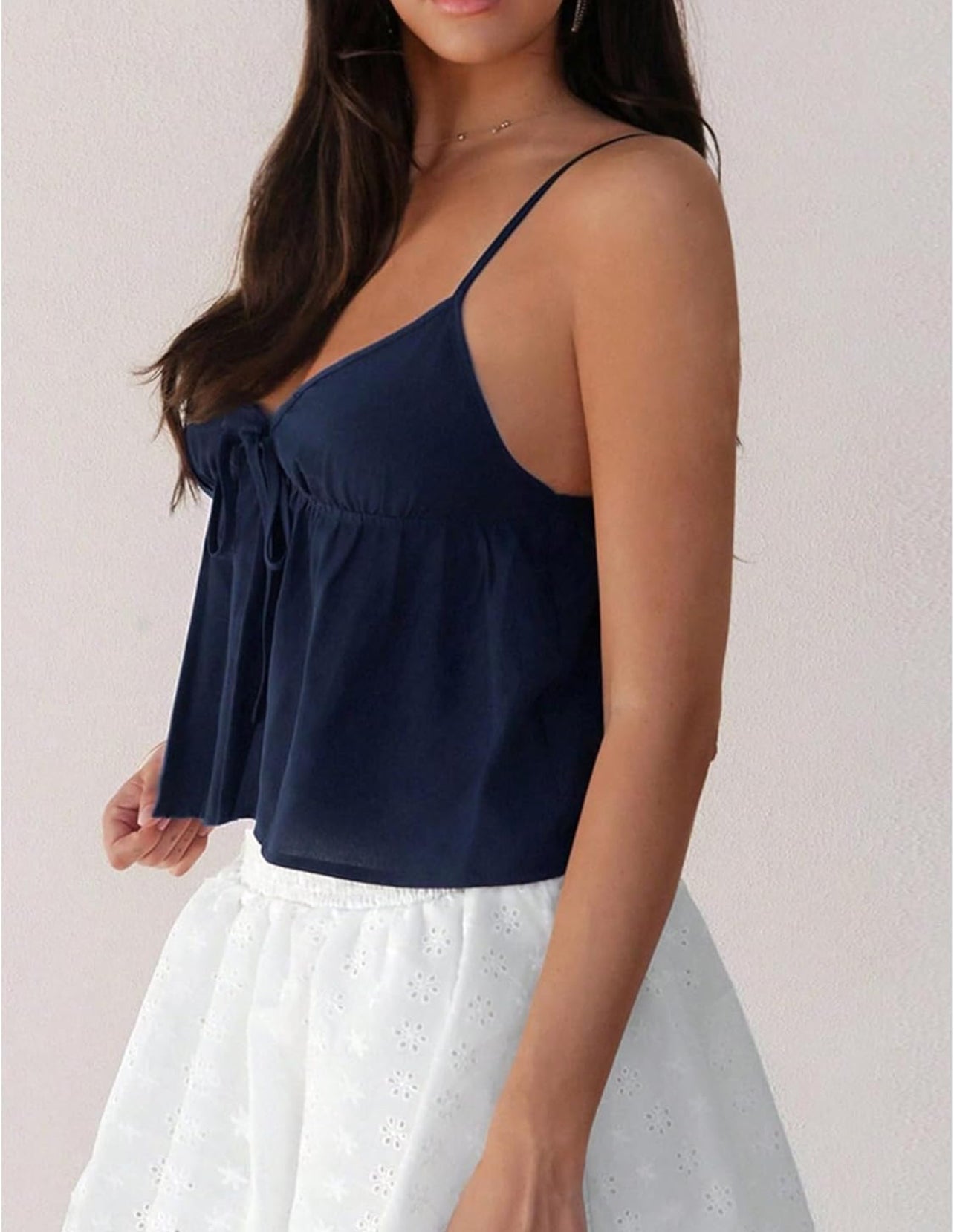 Tie Front Tank Top