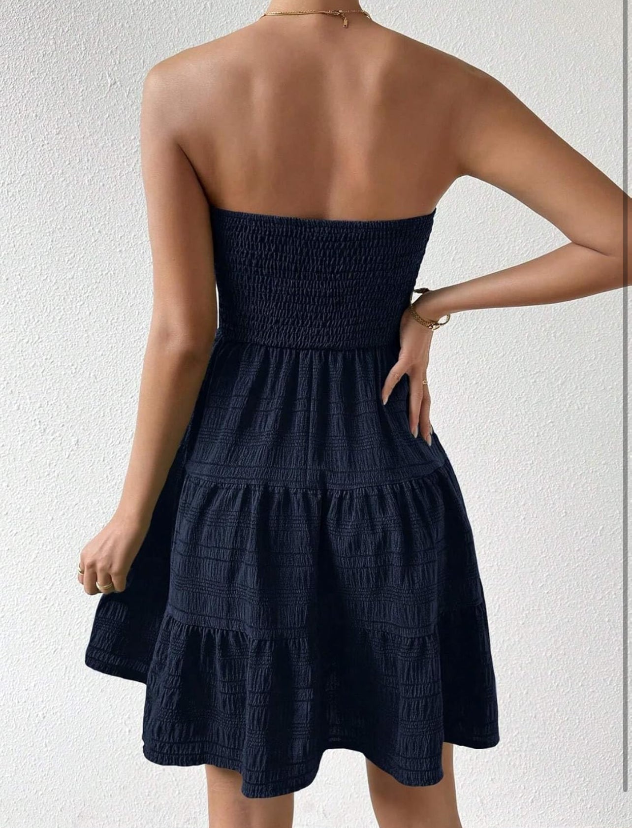 Strapless Mini Dress