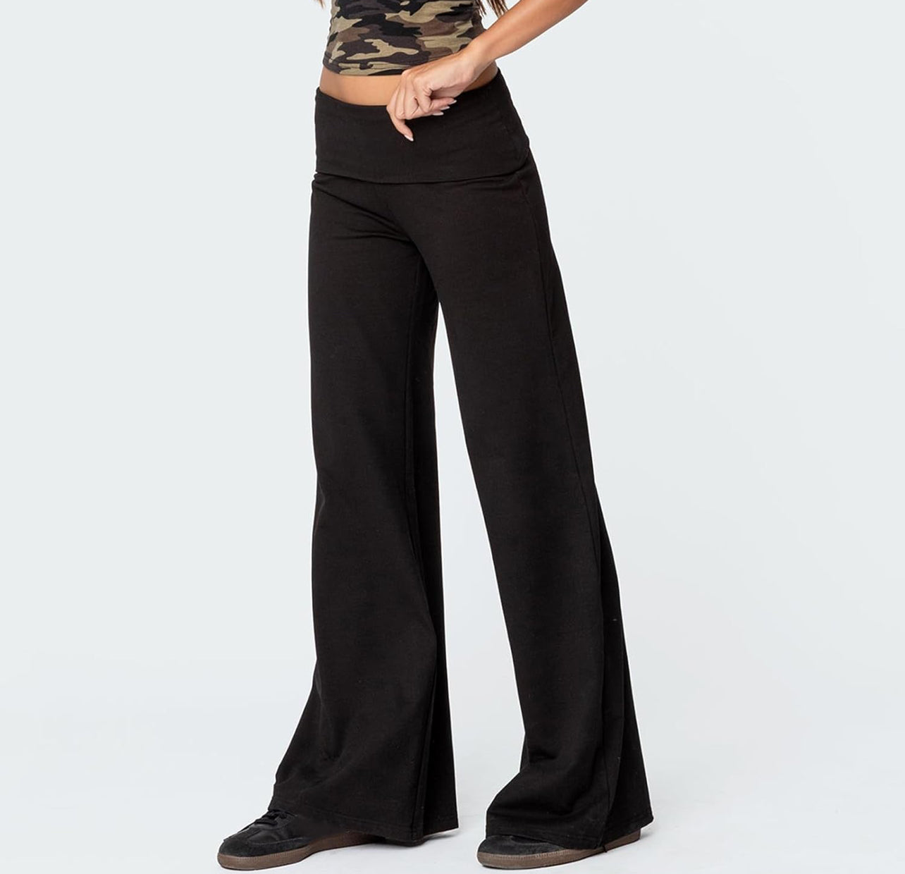 Fold Over Yoga Pants