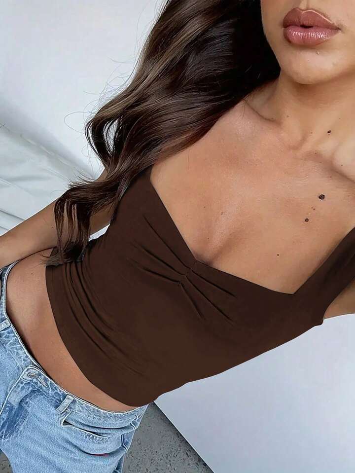 Pleated Tank top