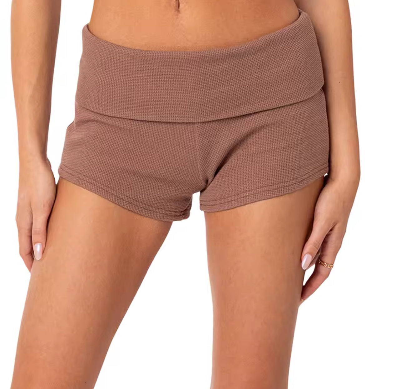 Fold Over Shorts