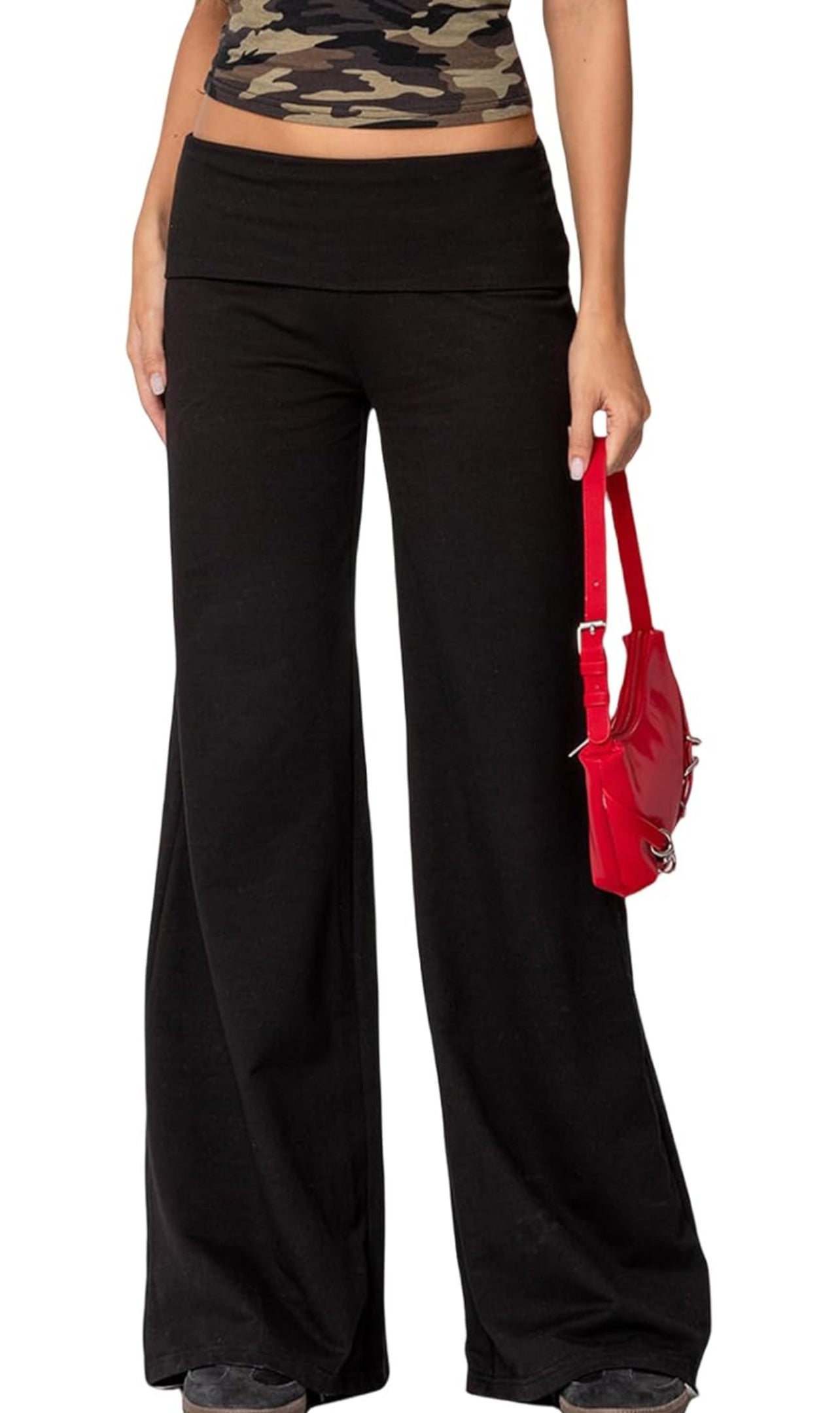 Fold Over Yoga Pants