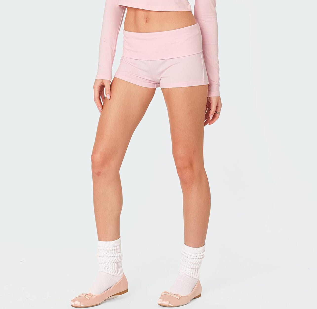 Fold Over Shorts