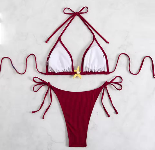 Sweet Starfish Charm Bikini