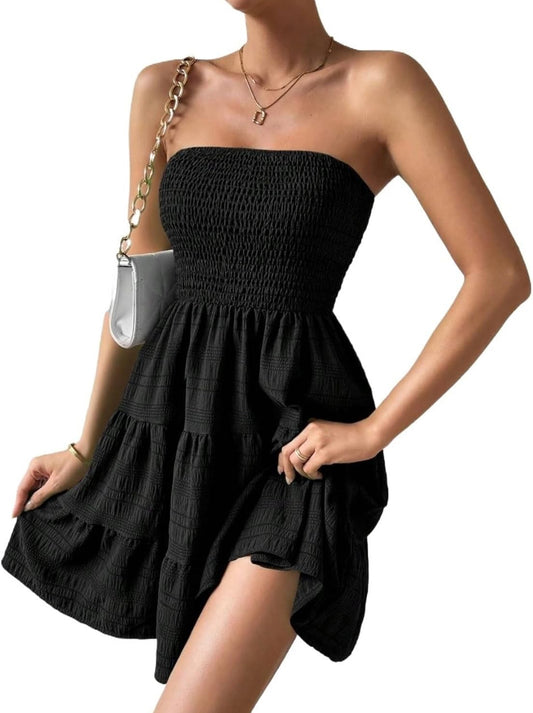 Strapless Mini Dress