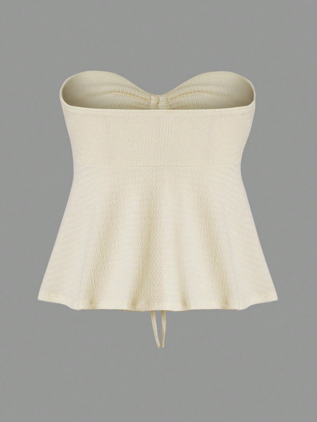 White Tie Tube Top